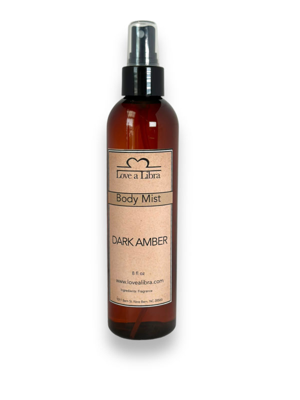 Dark Amber in Amber 8 oz bottle